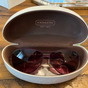 COACH AVIATOR SUNGLASSES